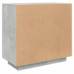 Betongraues Sideboard 80x40x75 cm