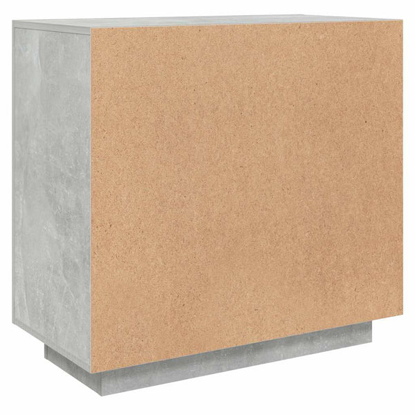 Betongraues Sideboard 80x40x75 cm