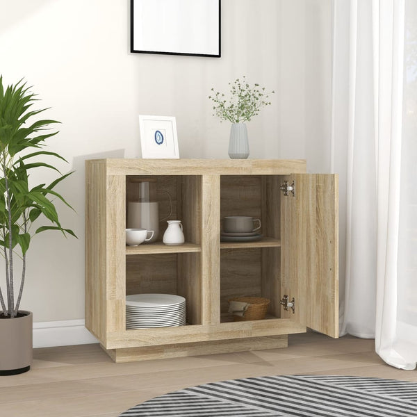 Sideboard Sonoma-Eiche, 80 cm