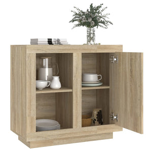 Sideboard Sonoma-Eiche, 80 cm