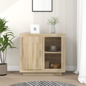 Sideboard Sonoma-Eiche, 80 cm