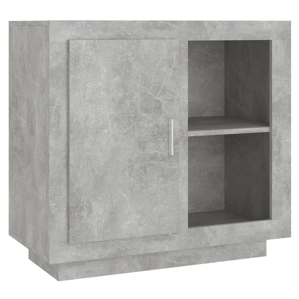 vidaXL Armoirette gris béton 80x40x75 cm