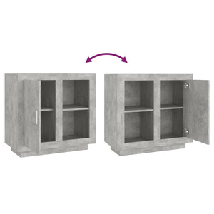 vidaXL Armoirette gris béton 80x40x75 cm