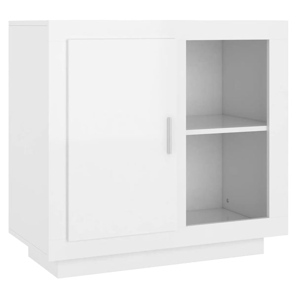 Hochglanz Sideboard Weiß 80x40x75 cm