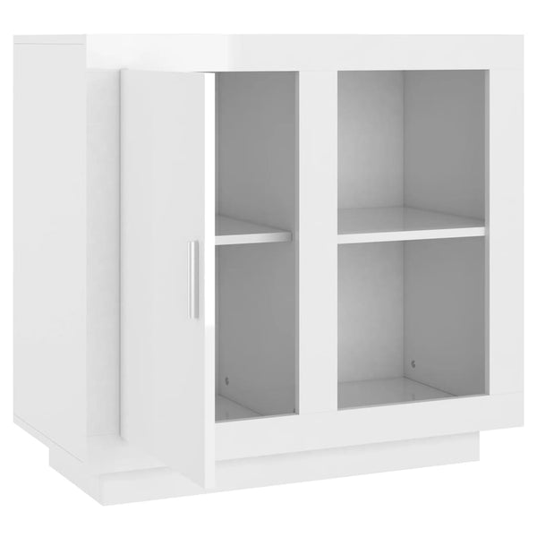 Hochglanz Sideboard Weiß 80x40x75 cm