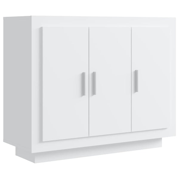 Weißes Sideboard 92x35x75 cm