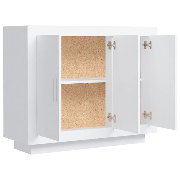 Weißes Sideboard 92x35x75 cm