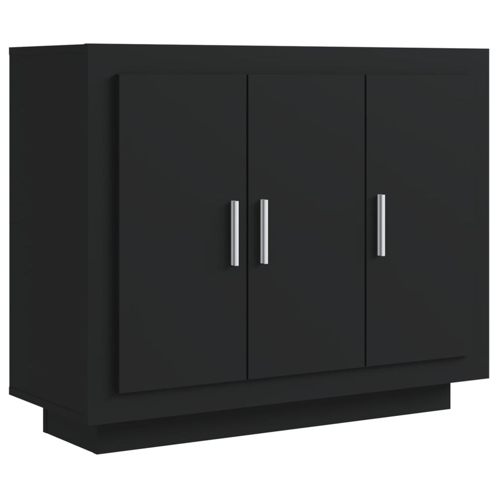 Schwarzes Sideboard 92 cm
