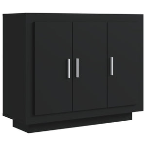 Schwarzes Sideboard 92 cm