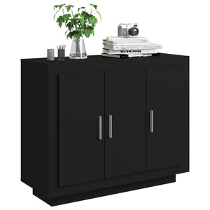 Schwarzes Sideboard 92 cm