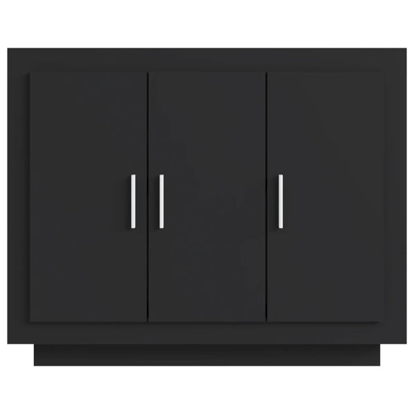 Schwarzes Sideboard 92 cm