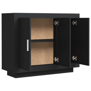 Schwarzes Sideboard 92 cm
