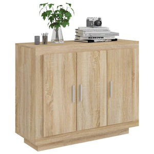 vidaXL Buffet chêne Sonoma 92x35x75 cm Aggloméré