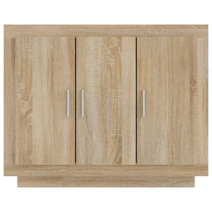 vidaXL Buffet chêne Sonoma 92x35x75 cm Aggloméré