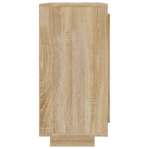 vidaXL Buffet chêne Sonoma 92x35x75 cm Aggloméré
