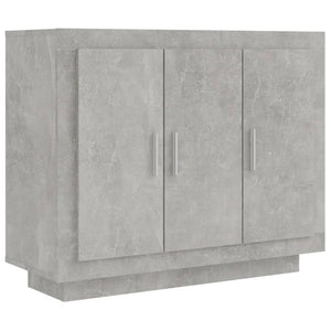 Sideboard Betongrau 92x35x75 cm