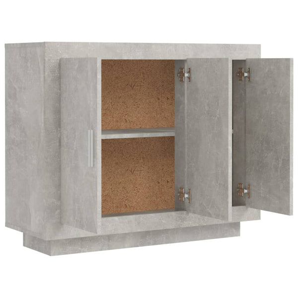 Sideboard Betongrau 92x35x75 cm