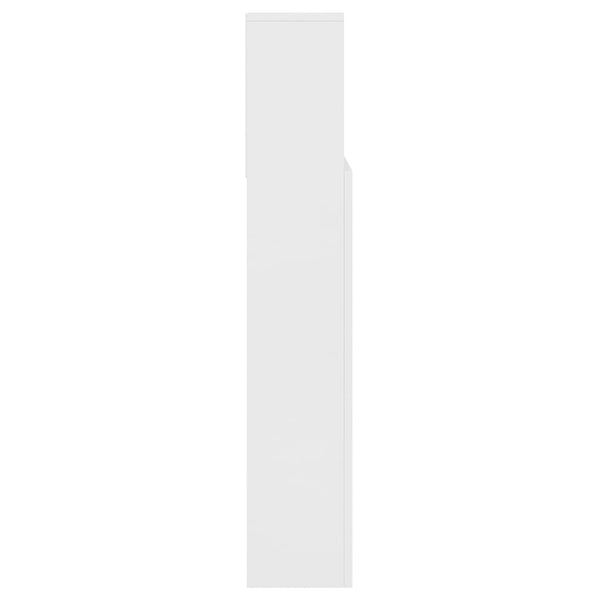 Weißer Kopfteilschrank 140 cm
