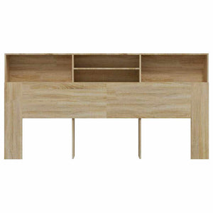 Kopfteil mit Ablage Sonoma-Eiche 200 cm