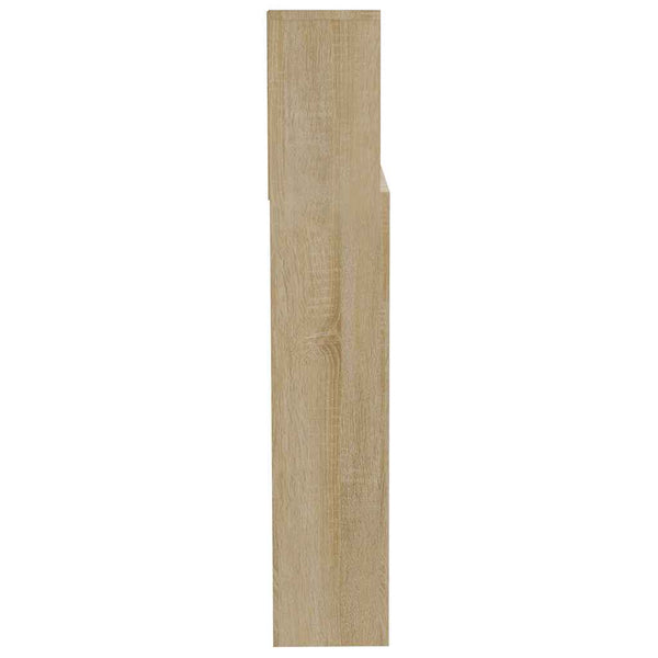 Kopfteil mit Ablage Sonoma-Eiche 200 cm