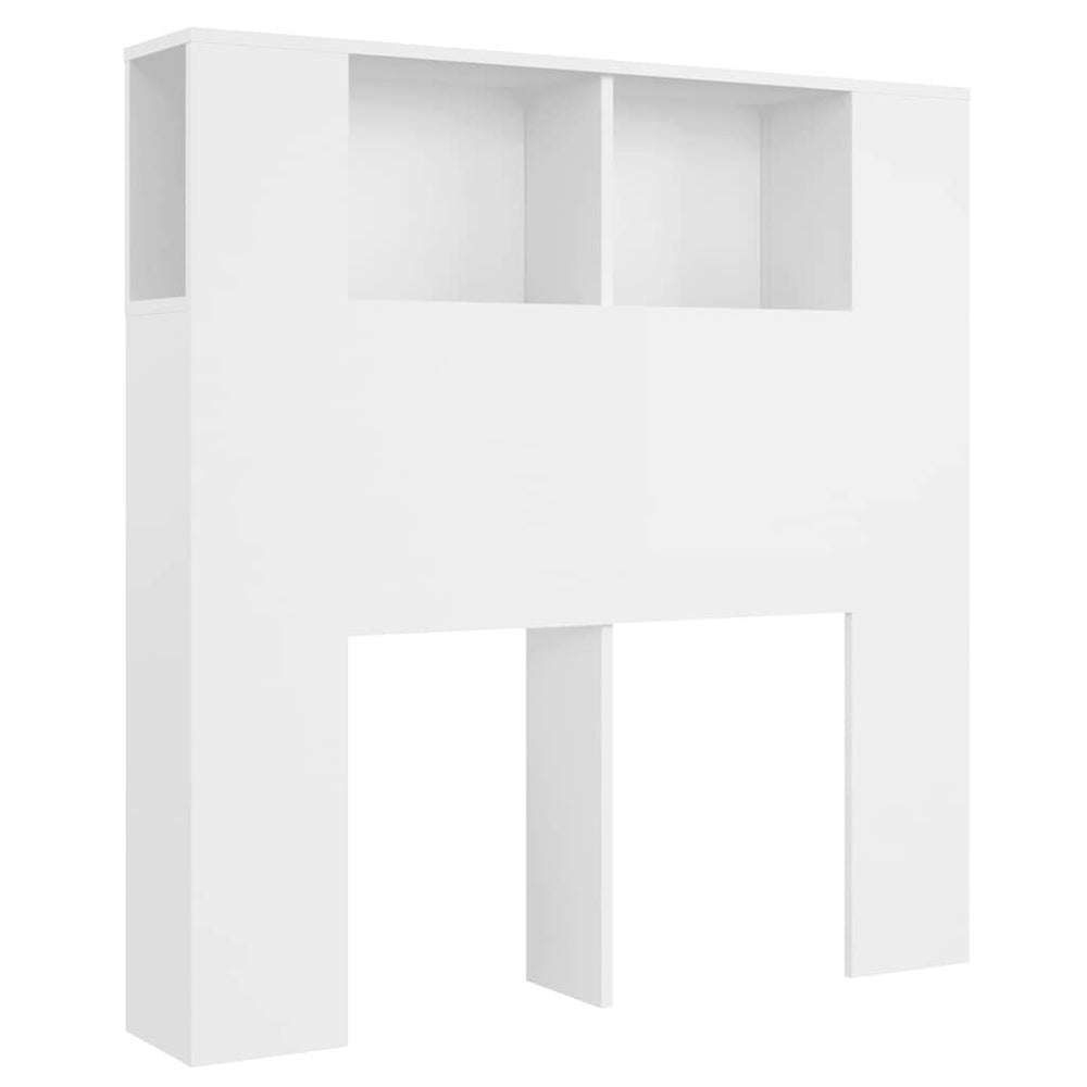 Weißer Kopfteilschrank 100 cm
