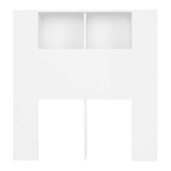 Weißer Kopfteilschrank 100 cm