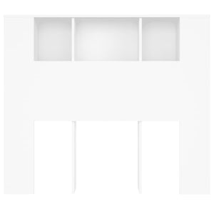 Weißer Kopfteilschrank 120 cm