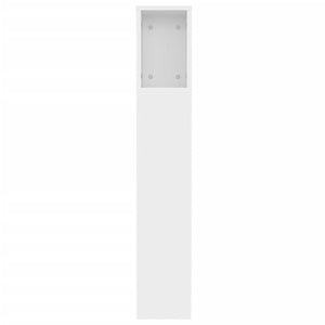 Weißer Kopfteilschrank 120 cm