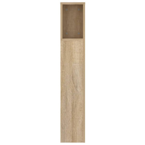 Kopfteil Sonoma-Eiche mit Ablagen 140 cm