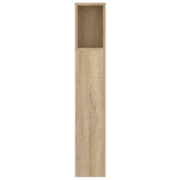 Kopfteil Sonoma-Eiche mit Ablagen 140 cm
