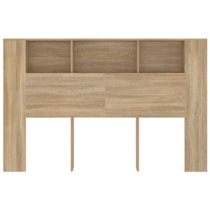 Kopfteil Sonoma-Eiche mit Ablagen 160 cm