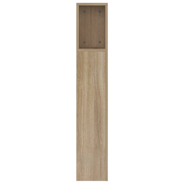 Kopfteil Sonoma-Eiche mit Ablagen 160 cm