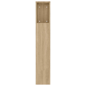 Kopfteil Sonoma-Eiche mit Ablagen 180 cm