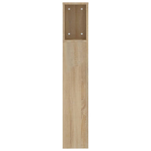 Kopfteil Sonoma-Eiche mit Ablagen 200cm