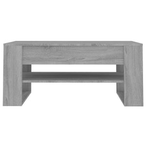 Grauer Couchtisch Sonoma, 102 cm