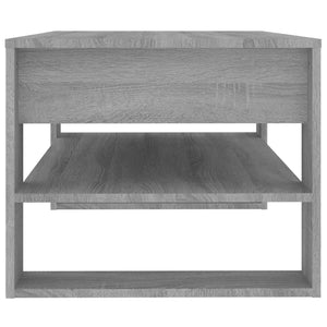 Grauer Couchtisch Sonoma, 102 cm