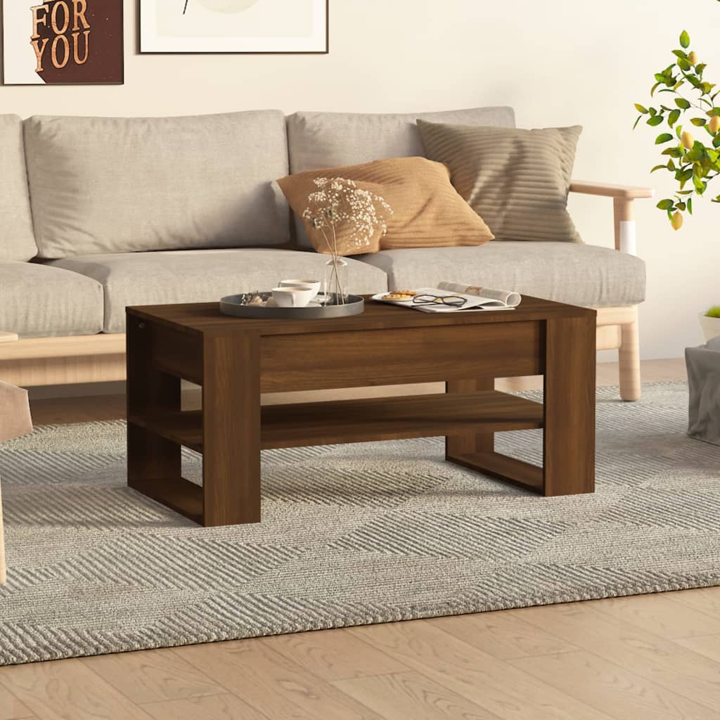 Couchtisch Braun Eichen-Optik