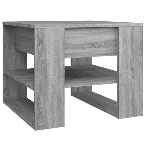 Couchtisch Grau Sonoma 55,5x55 cm