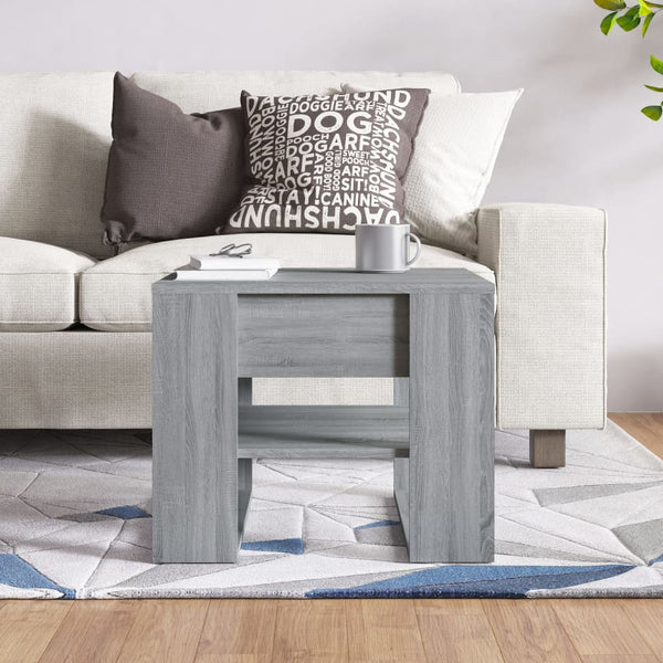 Couchtisch Grau Sonoma 55,5x55 cm