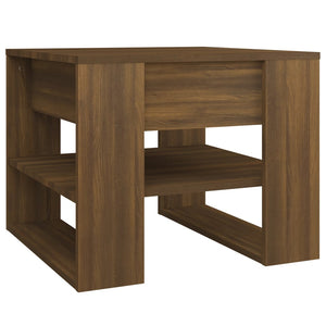 Couchtisch Braun Eichenoptik 55,5x55 cm