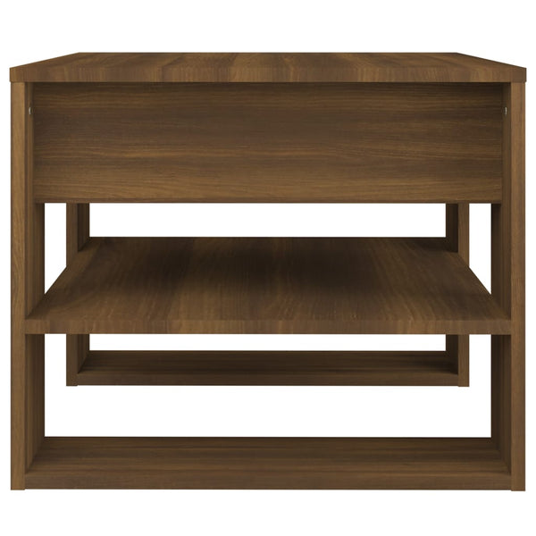 Couchtisch Braun Eichenoptik 55,5x55 cm