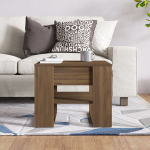 Couchtisch Braun Eichenoptik 55,5x55 cm