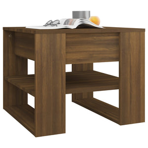 Couchtisch Braun Eichenoptik 55,5x55 cm