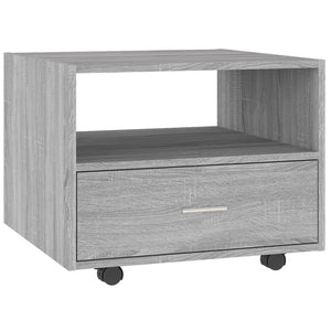 Grauer Couchtisch Sonoma 55x55 cm