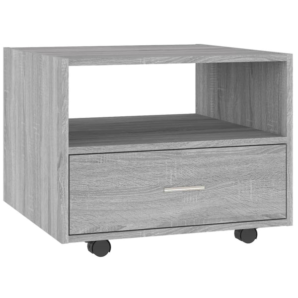 Grauer Couchtisch Sonoma 55x55 cm