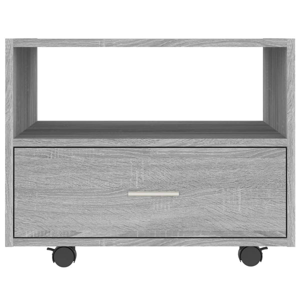Grauer Couchtisch Sonoma 55x55 cm