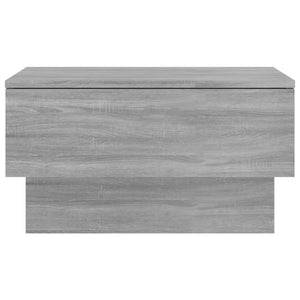 Wand-Nachttische Grau Sonoma, 2er-Set