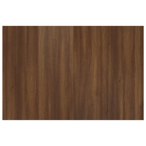 Bettkopfteil Braun Eichenoptik 120 cm