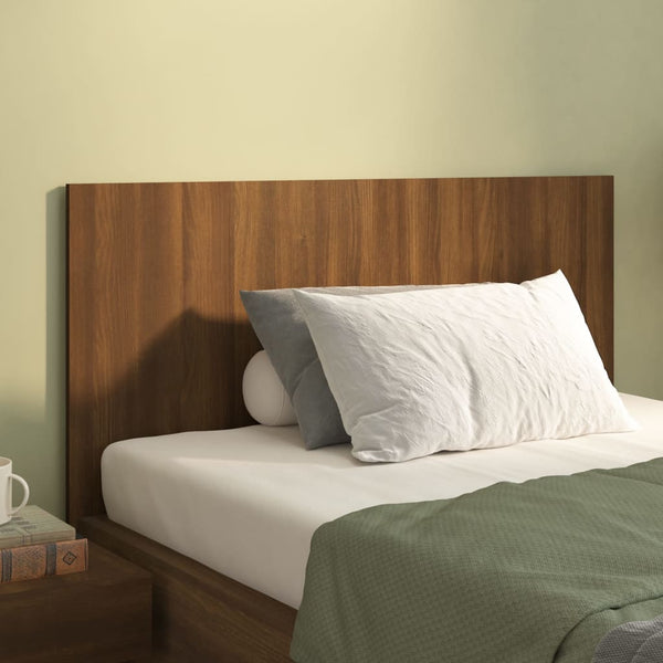 Bettkopfteil Braun Eichenoptik 120 cm