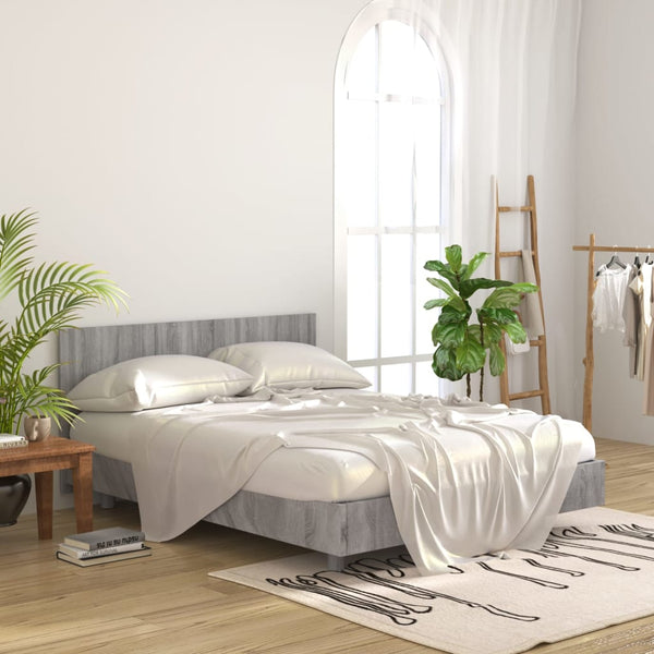 Graues Sonoma Kopfteil 160 cm
